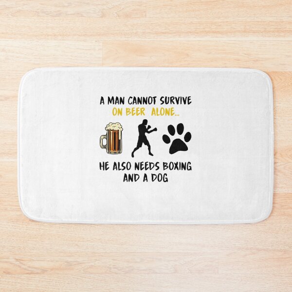 Item preview, A MAN CANNOT SURVIVE - BOXING designed and sold by LQTDesigns.