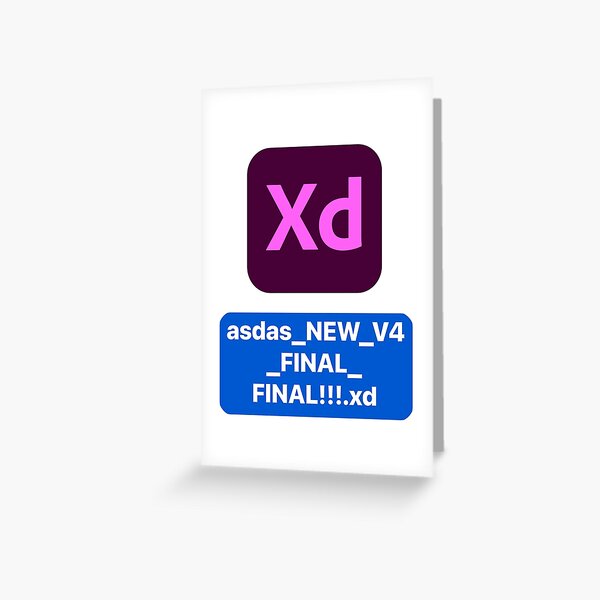 Adobe XD CC icon with random file name asdasd.xd Essential T