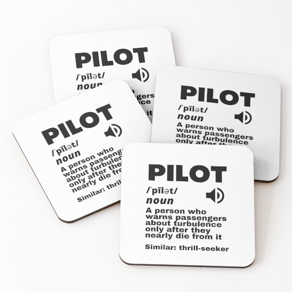 Item preview, Funny Pilot Definition Turbulence designed and sold by stelsanc.