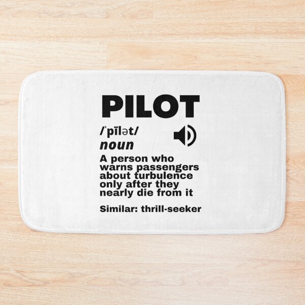 Item preview, Funny Pilot Definition Turbulence designed and sold by stelsanc.