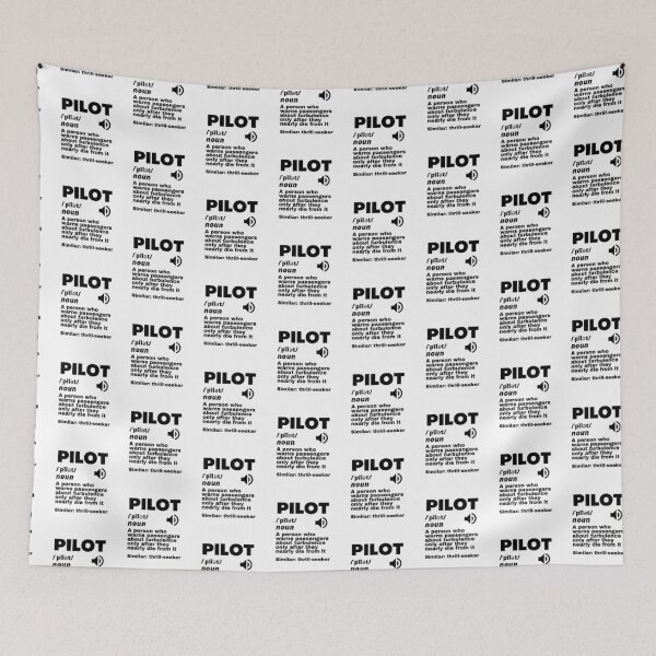 Item preview, Funny Pilot Definition Turbulence designed and sold by stelsanc.