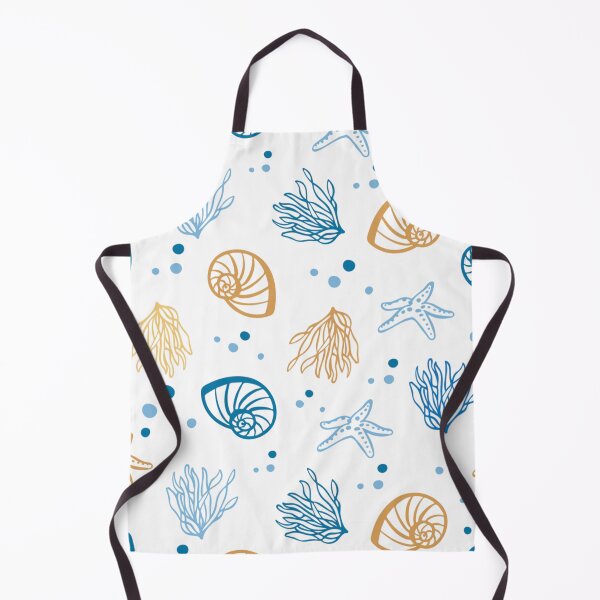 Item preview, Sea ocean shells starfish pattern designed and sold by DerSenat.