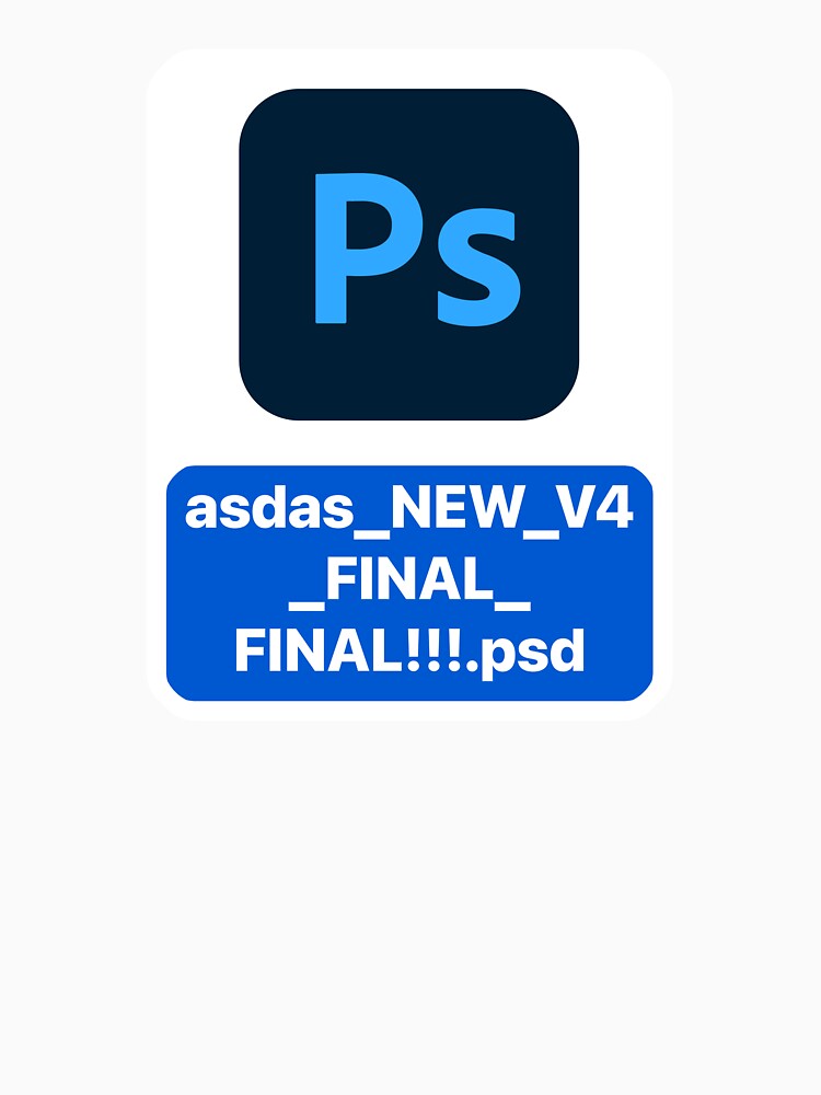 Adobe Photoshop icon with random file name asdas.psd Pin for Sale by  allreadytaken