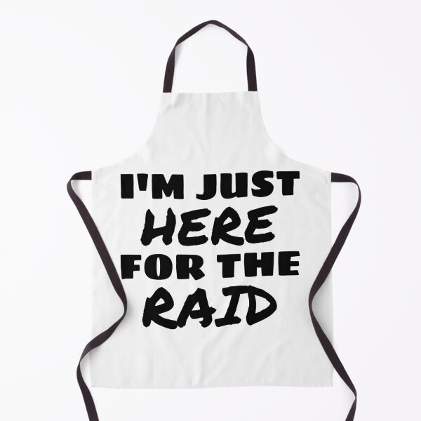 Item preview, I'M JUST HERE FOR THE RAID, FUNNY GAMING GIFT IDEA FOR GAMING LOVERS designed and sold by ASsi-Eve.