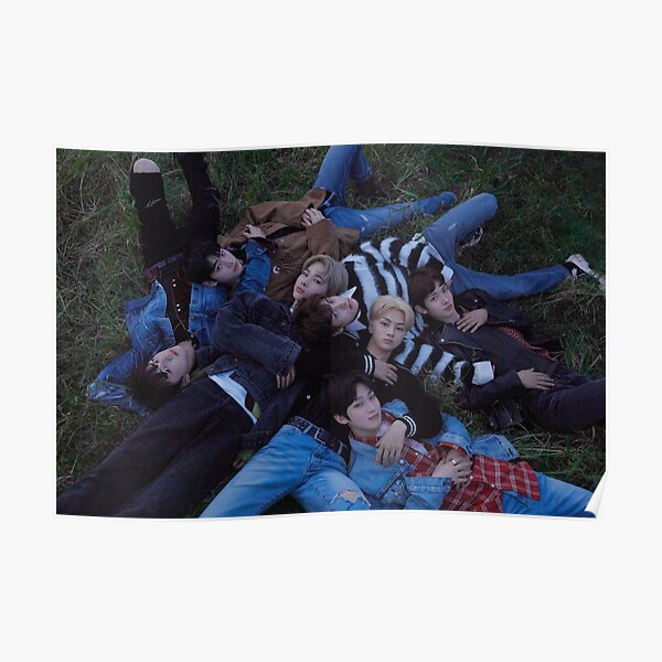 Enhypen 엔 하이픈 Board día uno 2 Póster