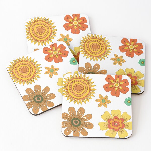 Item preview, Big 70s flowers designed and sold by stib.