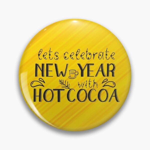 Item preview, Lets celebrate new year with hot cocoa | New Year | Festival designed and sold by designdroplet.