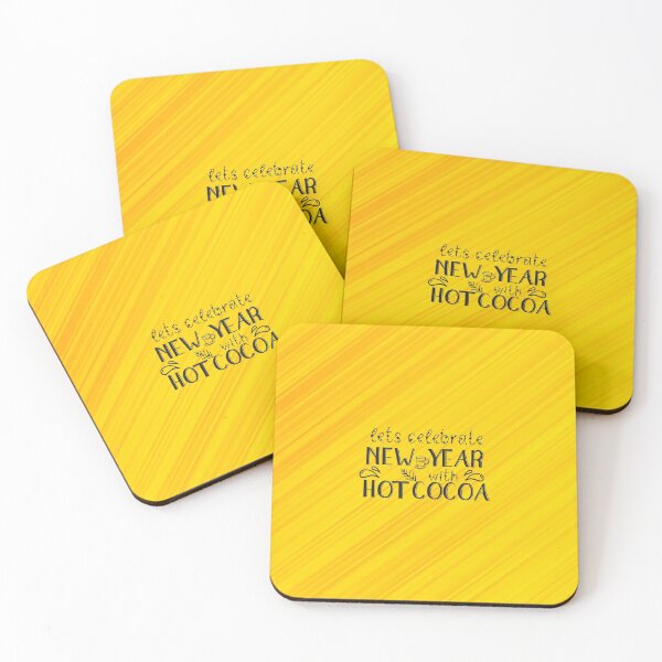Item preview, Lets celebrate new year with hot cocoa | New Year | Festival designed and sold by designdroplet.