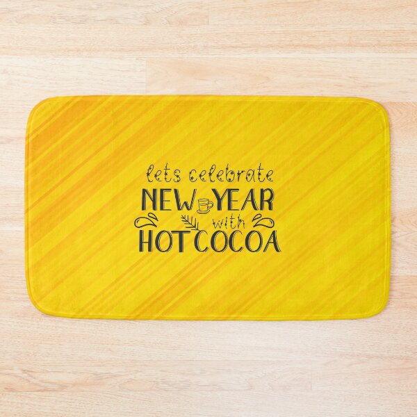 Item preview, Lets celebrate new year with hot cocoa | New Year | Festival designed and sold by designdroplet.