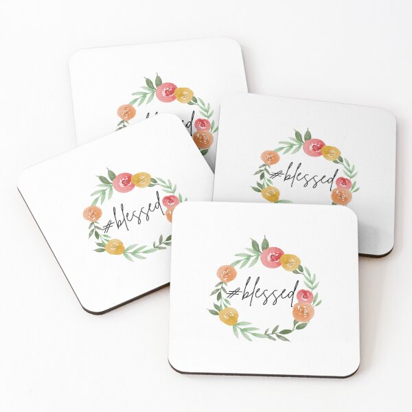 Item preview, #Blessed | Religious Print designed and sold by C00KIESandMILK.