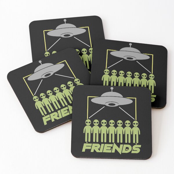 Item preview, Alien Friends UFO Flying saucer designed and sold by h44k0n.