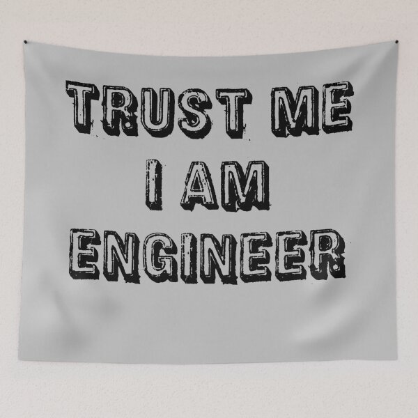 Item preview, Trust me I am engineer  designed and sold by The-overthinker.