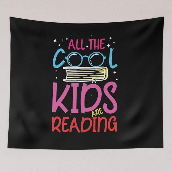 Item preview, Cool kids reading designed and sold by valuestees.