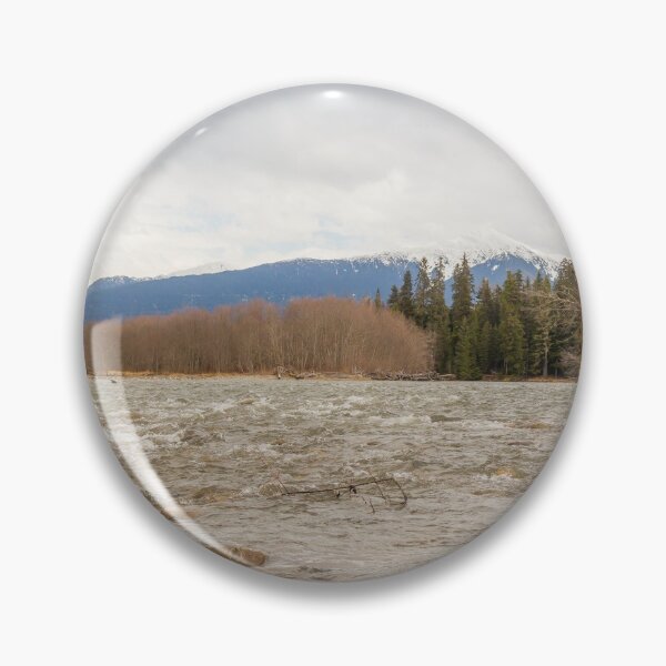 Item preview, A shallow riffle on a cold Kalum river in British Columbia, Canada designed and sold by SnapTPhotograph.