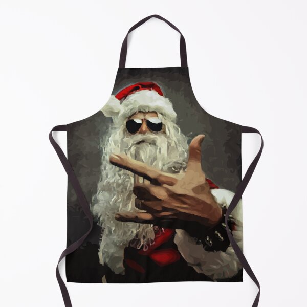 Item preview, Happy New Year - Rock, Metal Santa designed and sold by 6athed.