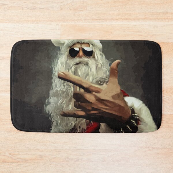 Item preview, Happy New Year - Rock, Metal Santa designed and sold by 6athed.
