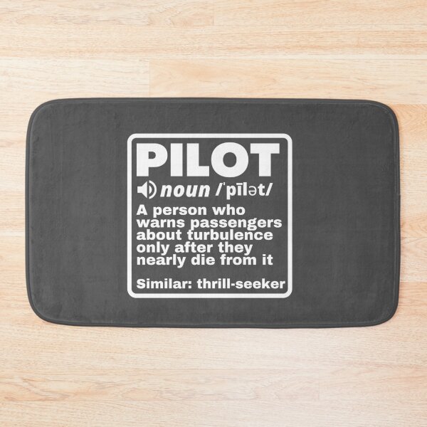Item preview, Funny Pilot Definition Turbulence designed and sold by stelsanc.