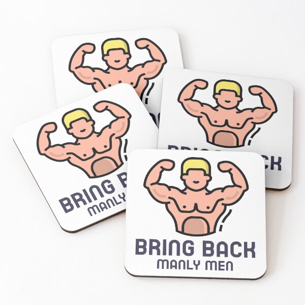 Item preview, Bring Back Manly Men designed and sold by urbanattitudeco.