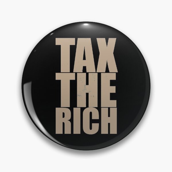 Item preview, of Tax the Rich Bronze Vintage designed and sold by AboveTheVillage.