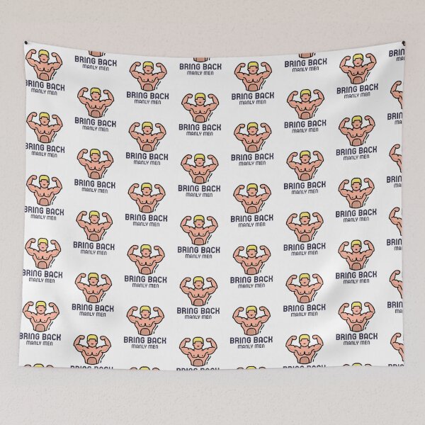 Item preview, Bring Back Manly Men designed and sold by urbanattitudeco.