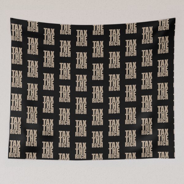 Item preview, of Tax the Rich Bronze Vintage designed and sold by AboveTheVillage.