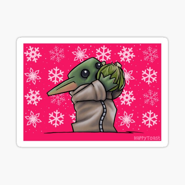 Christmas Baby Alien - Sprout Sticker