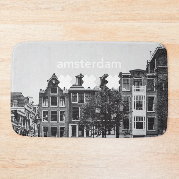 Item preview, Amsterdam City Skyline & 3 Saint Andrew's Crosses designed and sold by henrymencia.