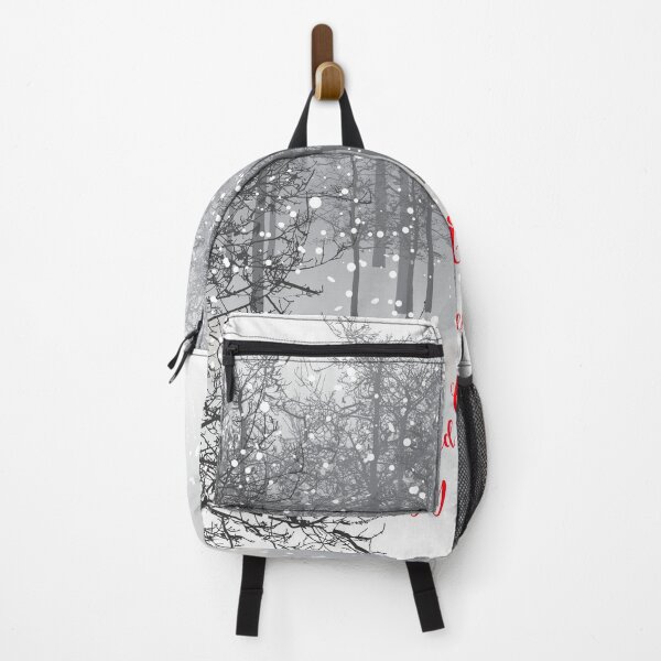 Item preview, Winter Forest Woods Background snow falling, merry Christmas happy new year designed and sold by mashmosh.