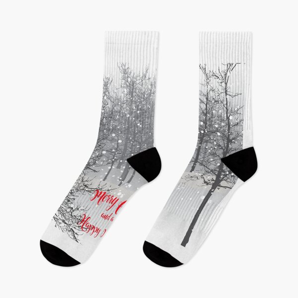 Item preview, Winter Forest Woods Background snow falling, merry Christmas happy new year  designed and sold by mashmosh.
