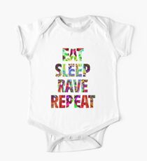 Eat Sleep Rave Repeat One Piece - Short Sleeve