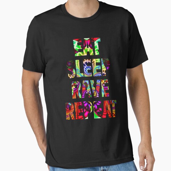 Item preview, Eat Sleep Rave Repeat designed and sold by Phai Pheo.