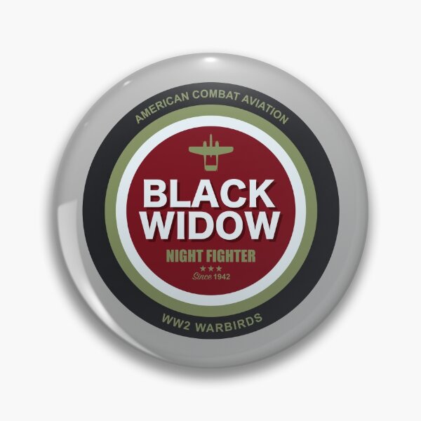 Artikelvorschau, P-61 Black Widow Aufnäher entworfen und verkauft von StrongVlad.