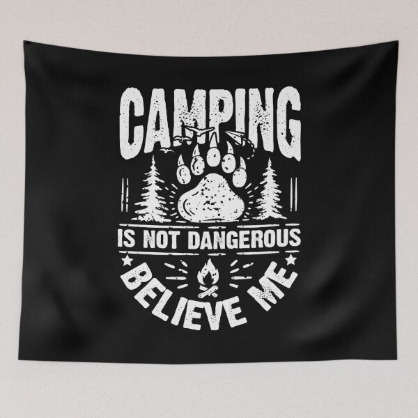 Item preview, Camping dangerous designed and sold by valuestees.