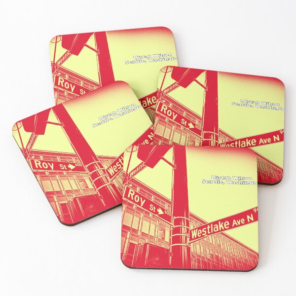 Item preview, Roy Street & Westlake Avenue North CHERRY CREME, Seattle, WA by Mistah Wilson designed and sold by The Street Sign Store.