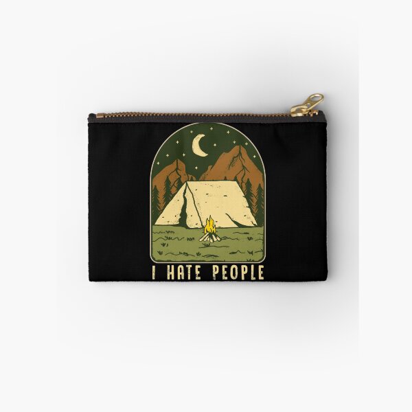 Item preview, I Hate People Funny Nature Camping Outdoors designed and sold by perfectpresents.
