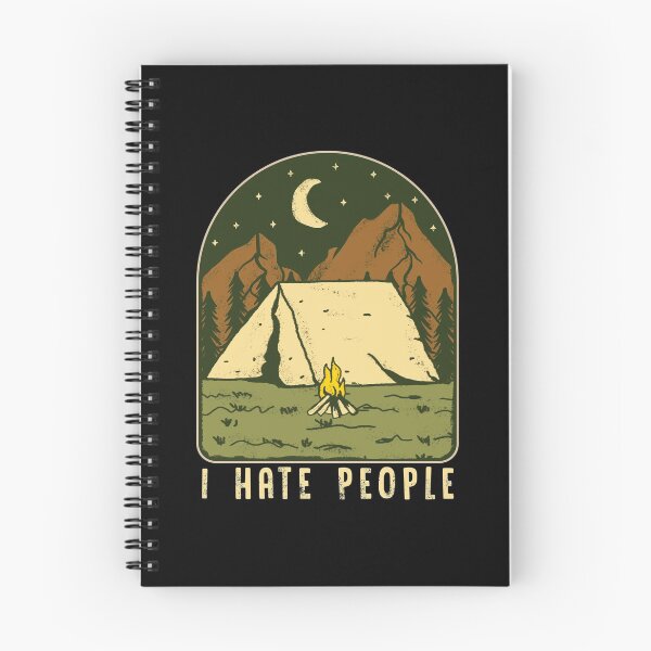Item preview, I Hate People Funny Nature Camping Outdoors designed and sold by perfectpresents.
