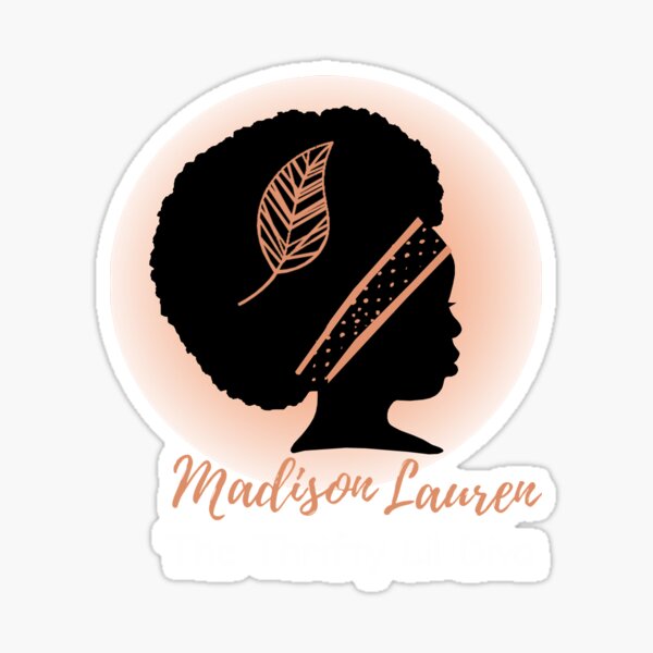 Madison Lauren apparel Sticker