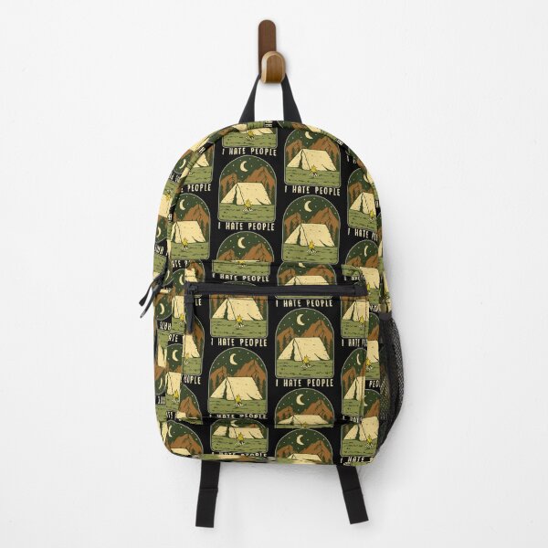Item preview, I Hate People Funny Nature Camping Outdoors designed and sold by perfectpresents.