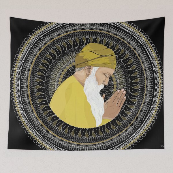 Item preview, Waheguru | Guru Nanak Dev Ji Mandala - SimmyGhatt designed and sold by simmyghatt.