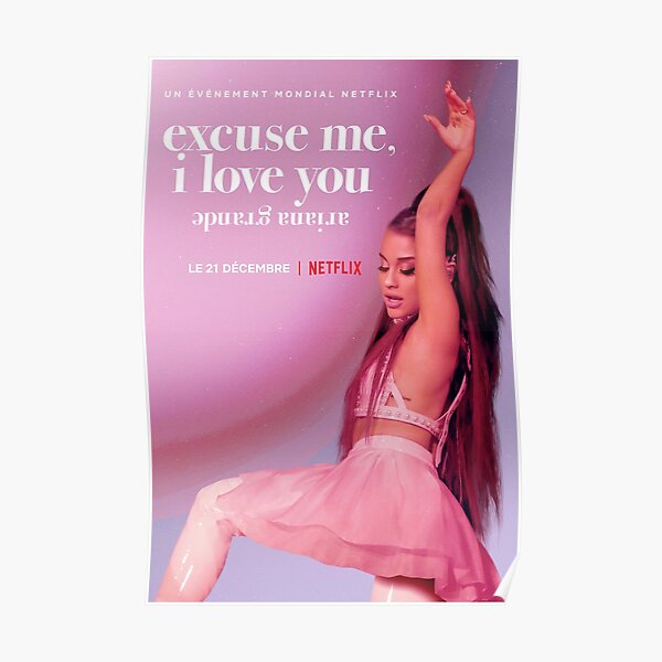 excuse me, I'm here Poster
