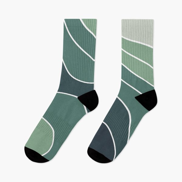 Item preview, Hunter Green Abstract, Abstract Art, Minimalist Art, Simple Pattern, Wave Abstract designed and sold by bluesky26.