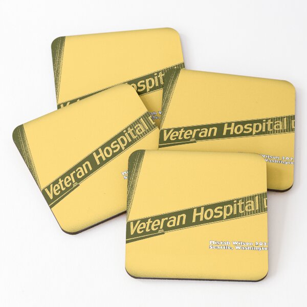 Item preview, Veteran Drive Hospital, OLIVE MARR, Seattle, WA by Mistah Wilson designed and sold by The Street Sign Store.