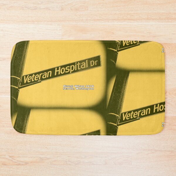 Item preview, Veteran Drive Hospital, OLIVE MARR, Seattle, WA by Mistah Wilson designed and sold by The Street Sign Store.