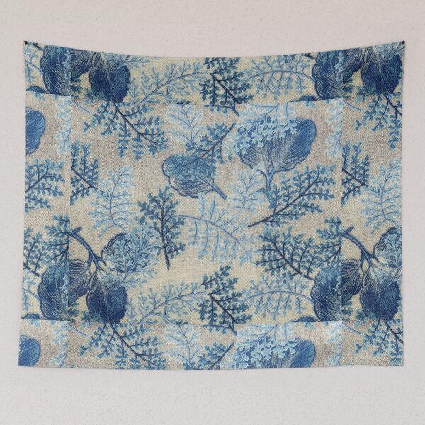 Item preview, Blue Rare leave Repeated Seamless Original Pattern  designed and sold by conceptDVS.