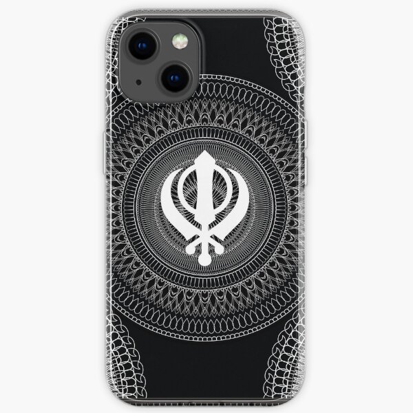 Khanda Mandala (V1) - SimmyGhatt iPhone Soft Case