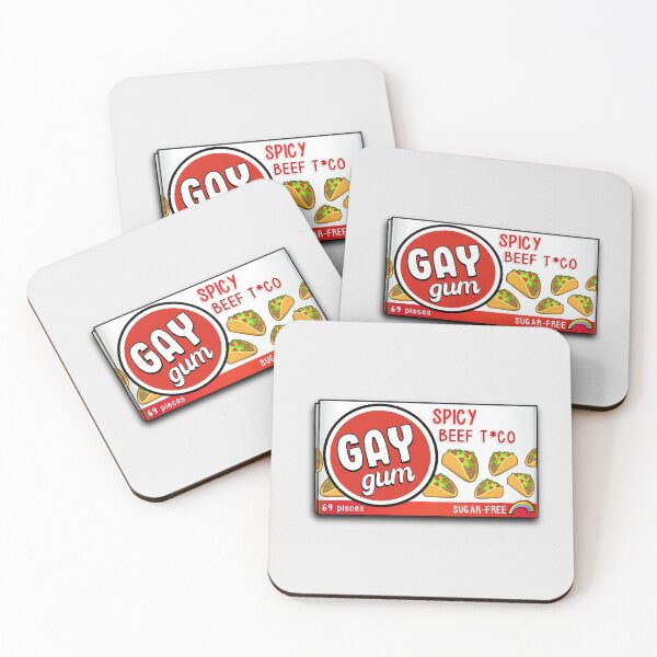 Item preview, Funny Taco Gum designed and sold by ArtByStumpy.