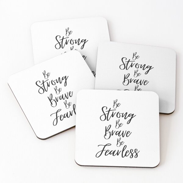 Item preview, Be Strong, Be Brave, Be Fearless designed and sold by YOYOCollection.