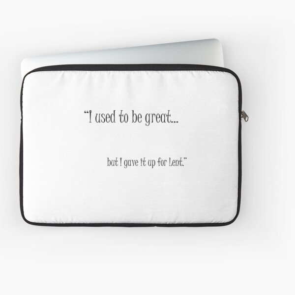 For The Humble Christian at Lent Laptop Sleeve