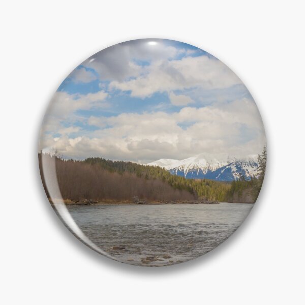 Item preview, The Kalum River with Mount Garland in the background, British Columbia designed and sold by SnapTPhotograph.