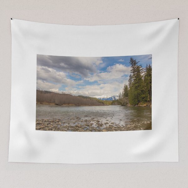 Item preview, The Kalum River with Mount Garland in the background, British Columbia designed and sold by SnapTPhotograph.